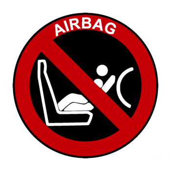 Aufkleber Airbag